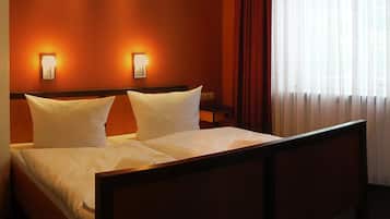 In-room safe, desk, cots/infant beds, free WiFi