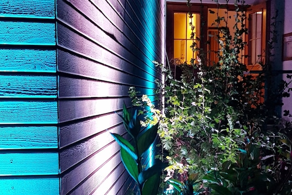 Front of property - evening/night