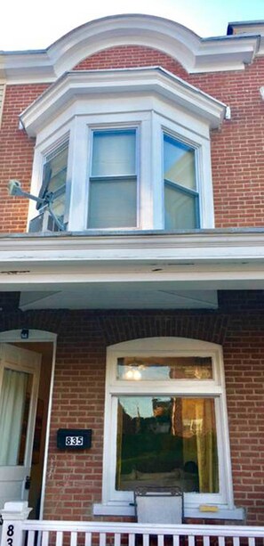 Majoituspaikan sisäänkäynti