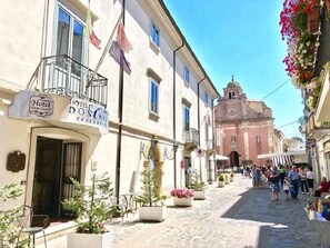 Voorkant van accommodatie