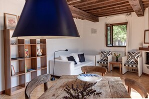 디럭스 아파트, 침실 1개 (Amaryllis 2) | 거실 공간