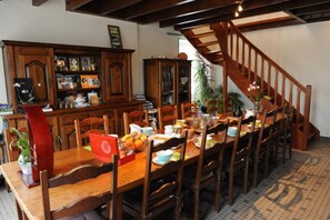 Déjeuner continental gratuit tous les jours