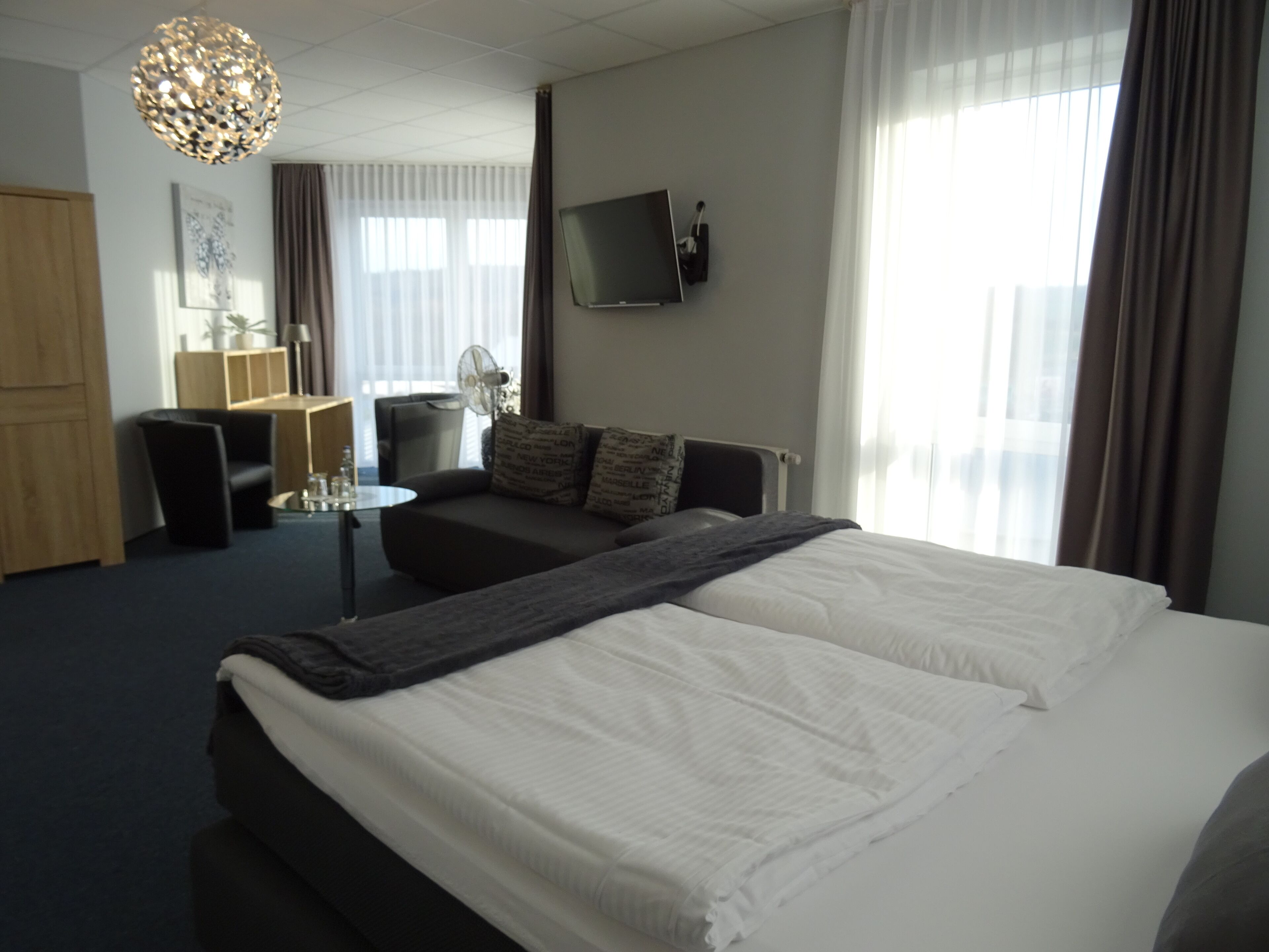 comfort double room | in-room safe, iron/ironing board, cots/infant beds, free wifi
