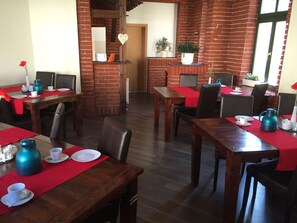 Kontinental frokost er inkludert hver dag