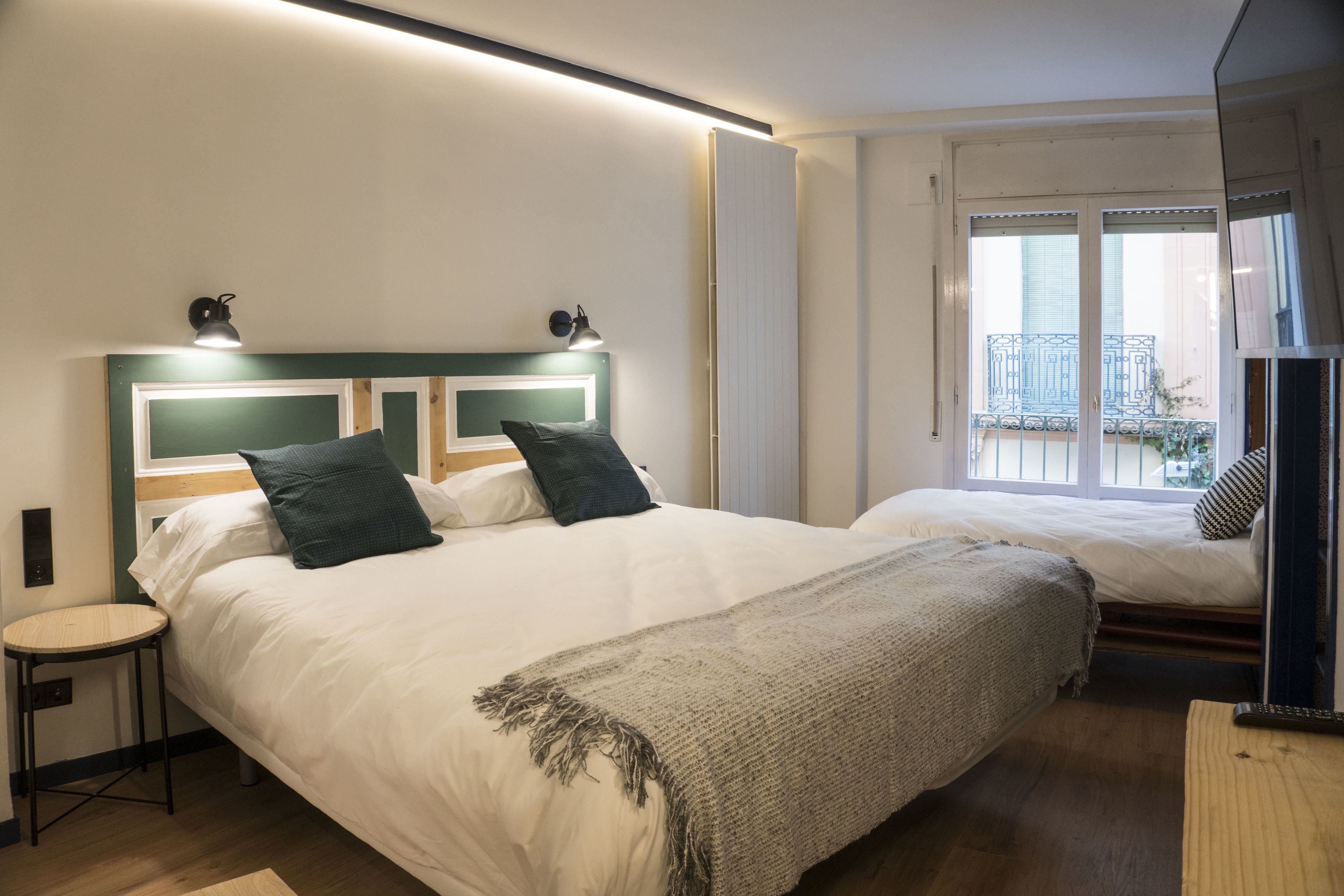 family triple room | premium bedding, down duvets, memory-foam beds, desk