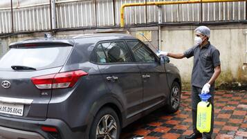 Free self-parking, free valet parking