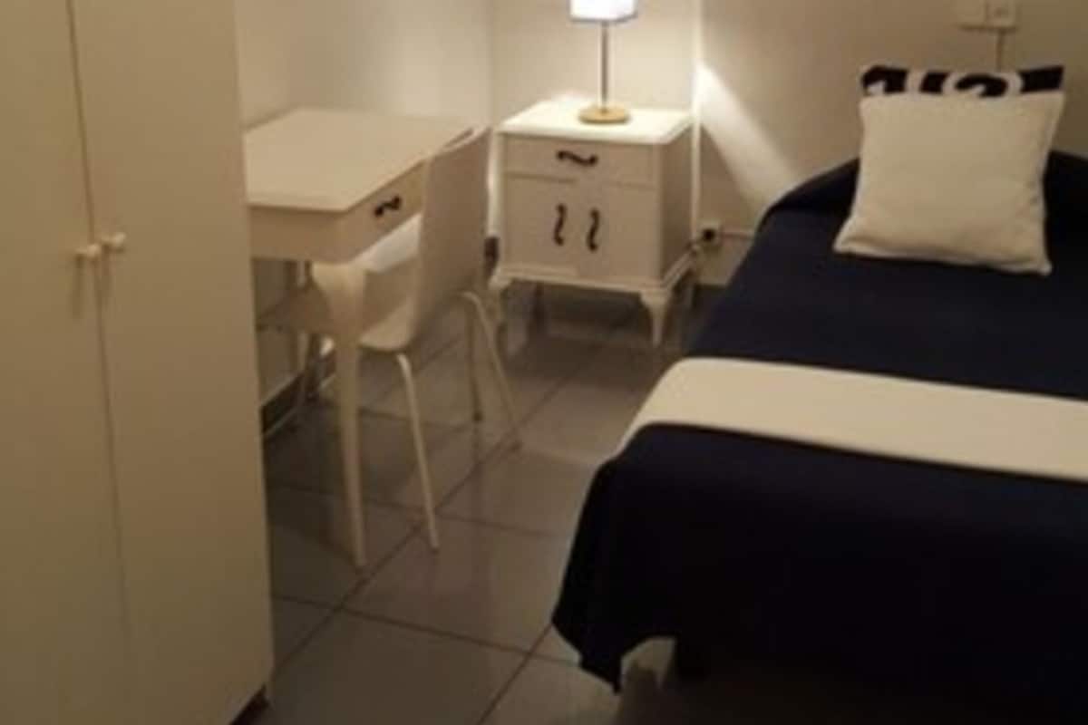 Single Room, 1 Twin Bed, Shared Bathroom | In-room safe, free WiFi, bed sheets