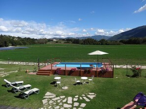 Outdoor pool, open 8:30 AM to 8 PM, pool umbrellas, pool loungers - Agriturismo Valle degli Arci (Castel Madama)