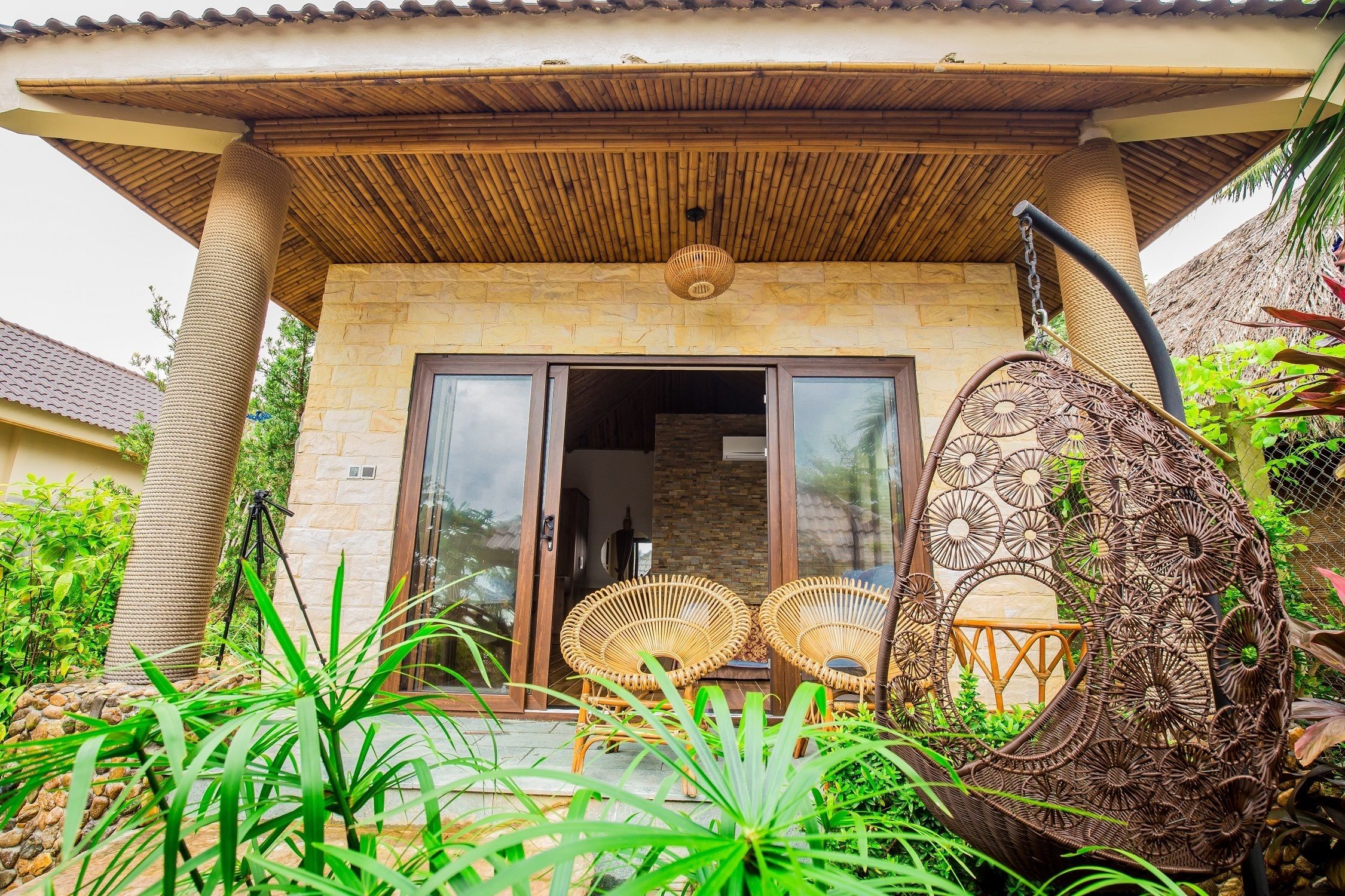 Deluxe-Bungalow, Gartenblick | Blick auf den Garten