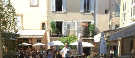 Vista desde la propiedad