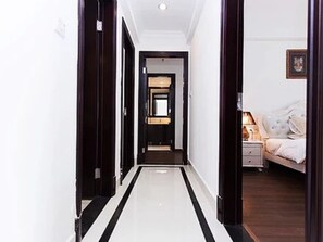 Villa, 4 Schlafzimmer | Schreibtisch, Verdunkelungsvorhänge, kostenloses WLAN