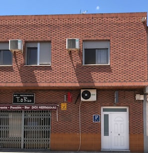 Façade de l’hébergement