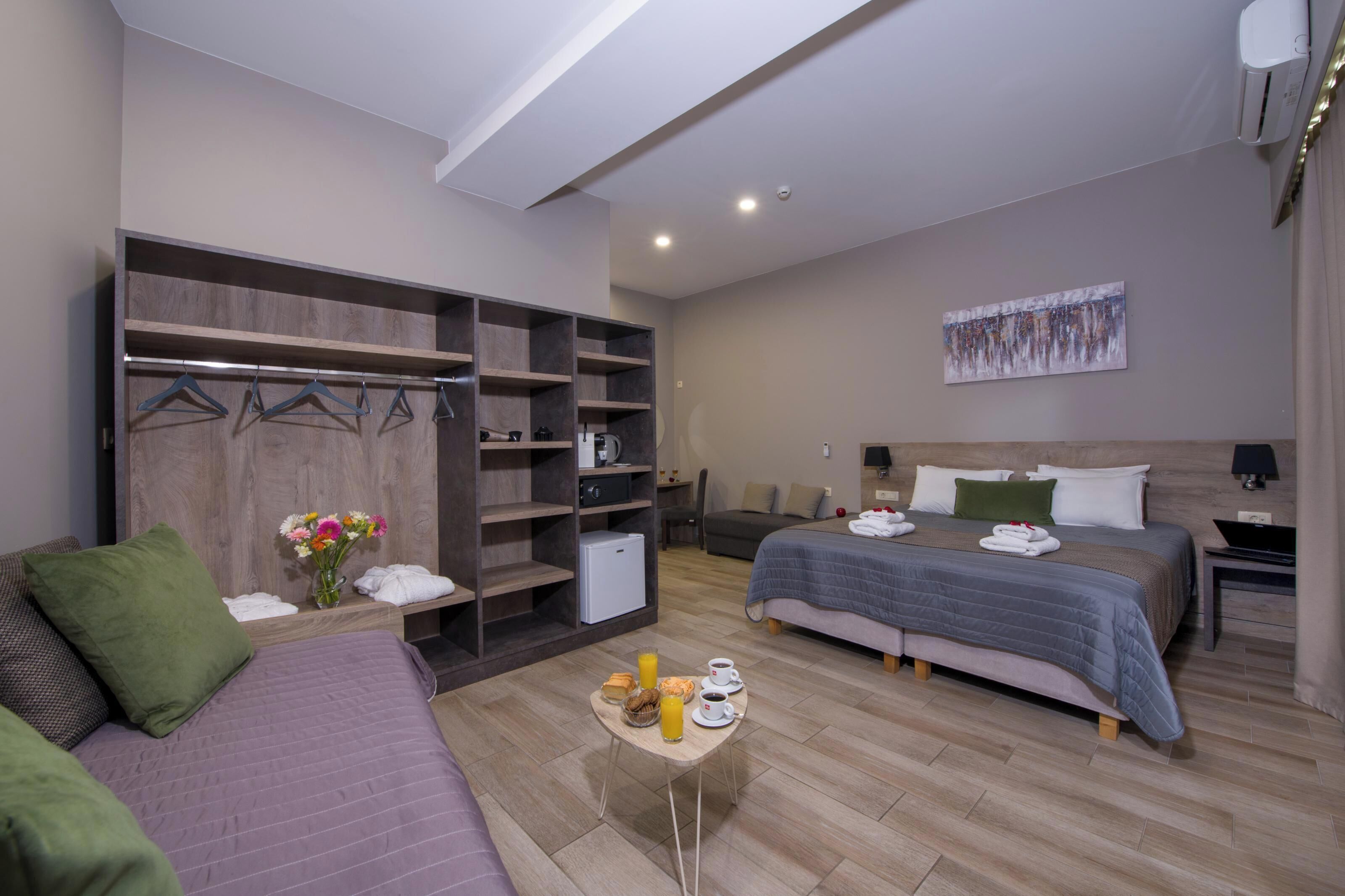 superior studio suite | 1 bedroom, in-room safe, blackout curtains, soundproofing