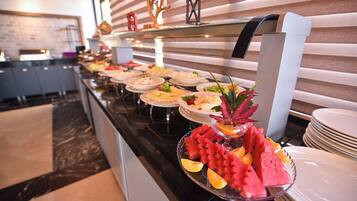 Daily buffet breakfast (EUR 10 per person)