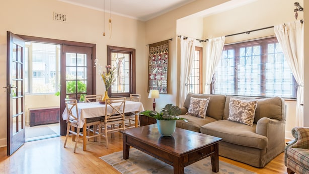 Duplex, 3 Bedrooms | Living room | Flat-screen TV