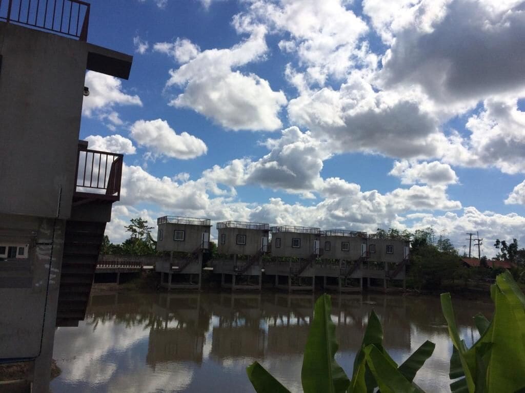 A szálláshely külső területei