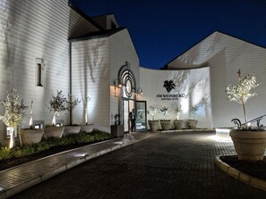 Front of property - evening/night