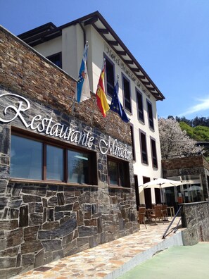 Façade de l’hébergement