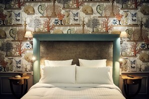 Comfort kamer, 1 queensize bed, kamers met tussendeur, uitzicht op tuin (Maria) | Luxe beddengoed, pillowtop-bedden, een bureau, een laptopwerkplek