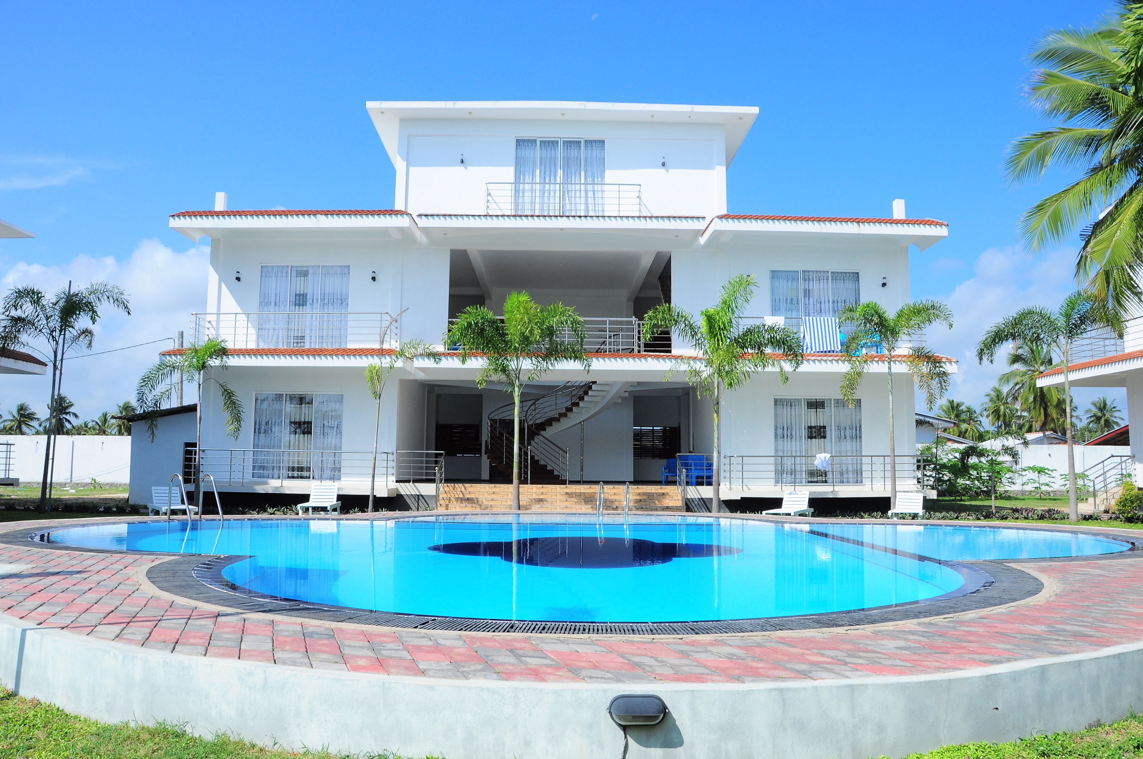 Alberca al aire libre 