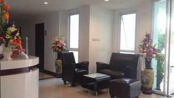 Lobby sitting area