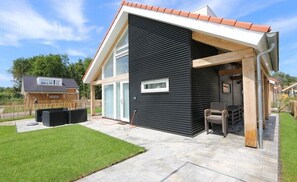 Exterior - Zonnedorp 18 modern holiday villa right at the North Sea dunes (Renesse)