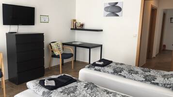 Blackout curtains, iron/ironing board, free WiFi, wheelchair access
