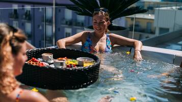 Minibar, kostenloses WLAN, Bettwäsche