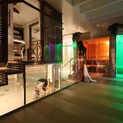 Sauna, hot tub, steam room, Turkish bath, body treatments