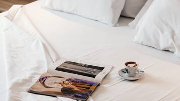 Minibar, kostenloses WLAN, Bettwäsche