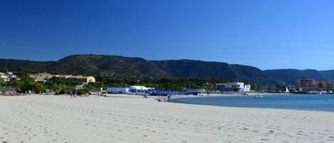 Beach umbrellas