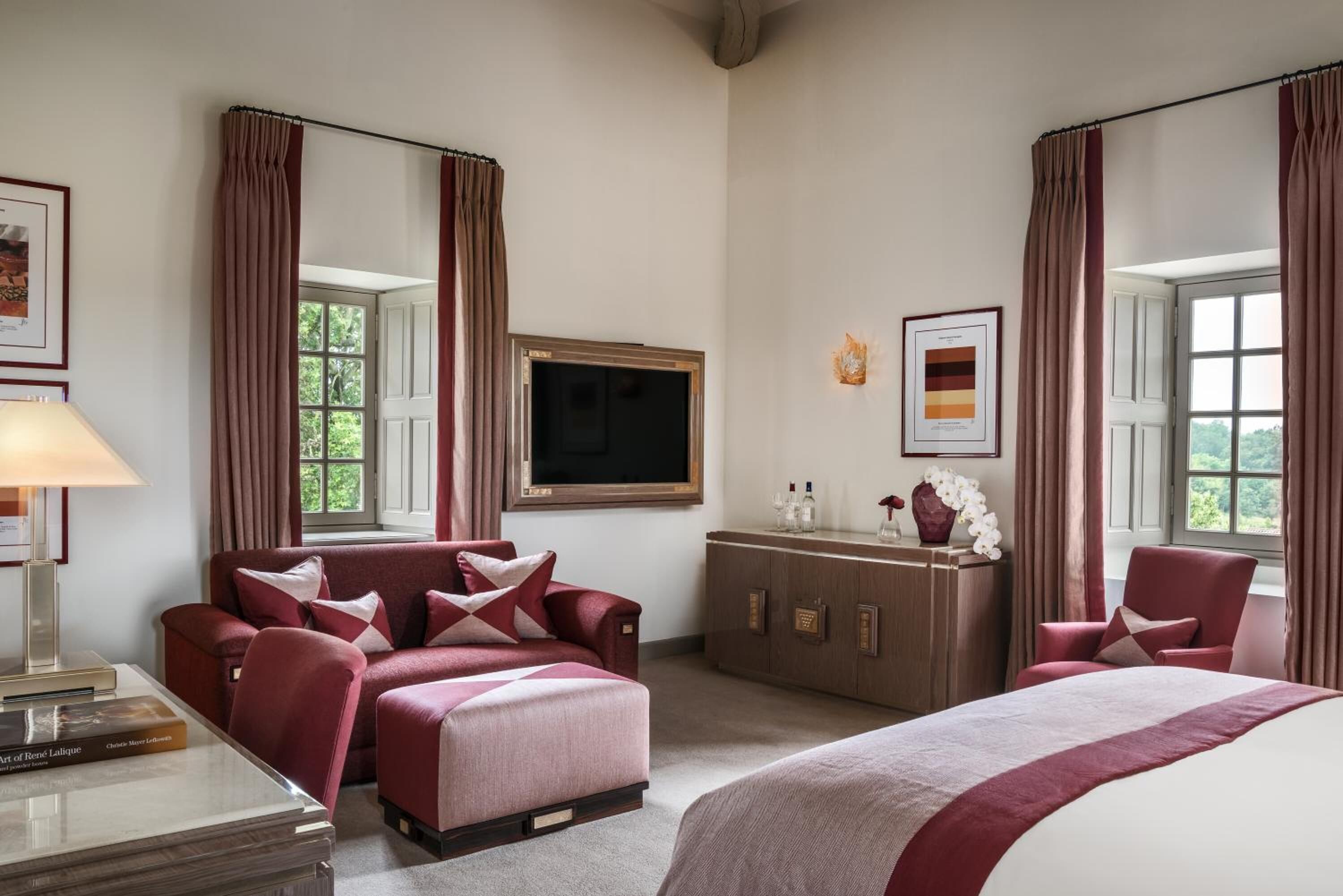 premium bedding, memory-foam beds, minibar, in-room safe