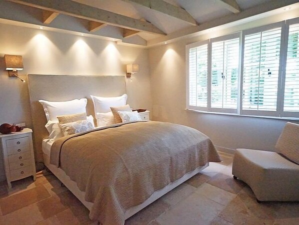 Maison Deluxe, salle de bains privée, vue jardin