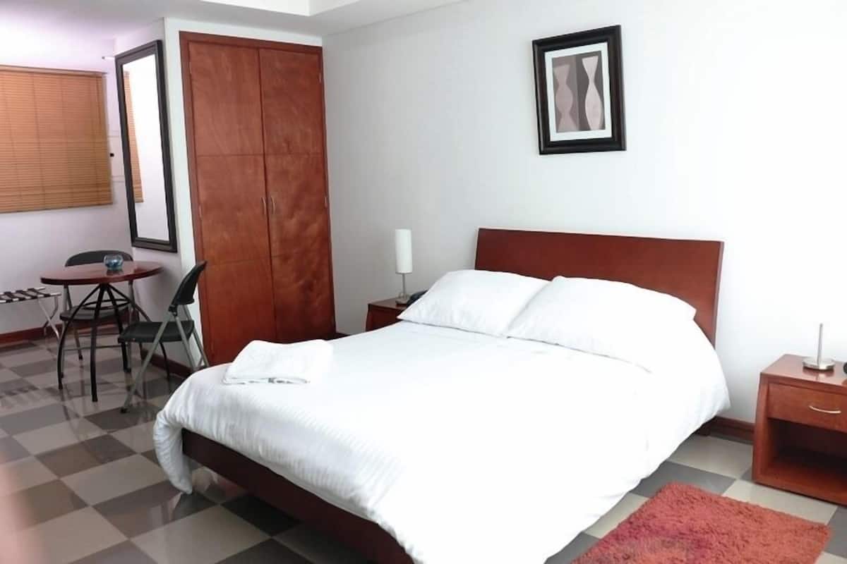 Executive Studio | Desk, laptop workspace, free WiFi, bed sheets