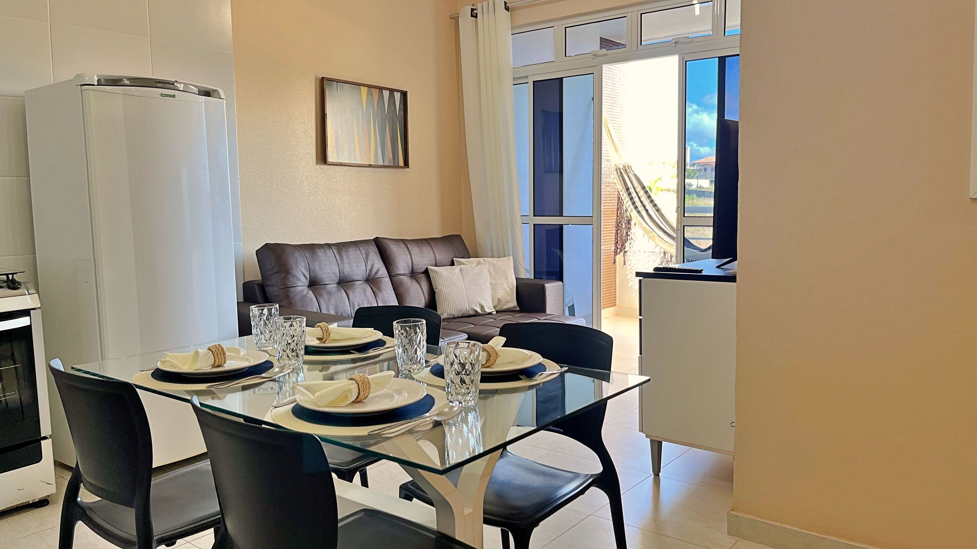 Comfort Apartment, 2 Bedrooms | Living area | 43-inch Smart TV with digital channels, Netflix, streaming services