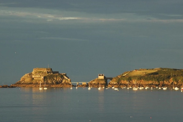 Uitzicht vanuit accommodatie