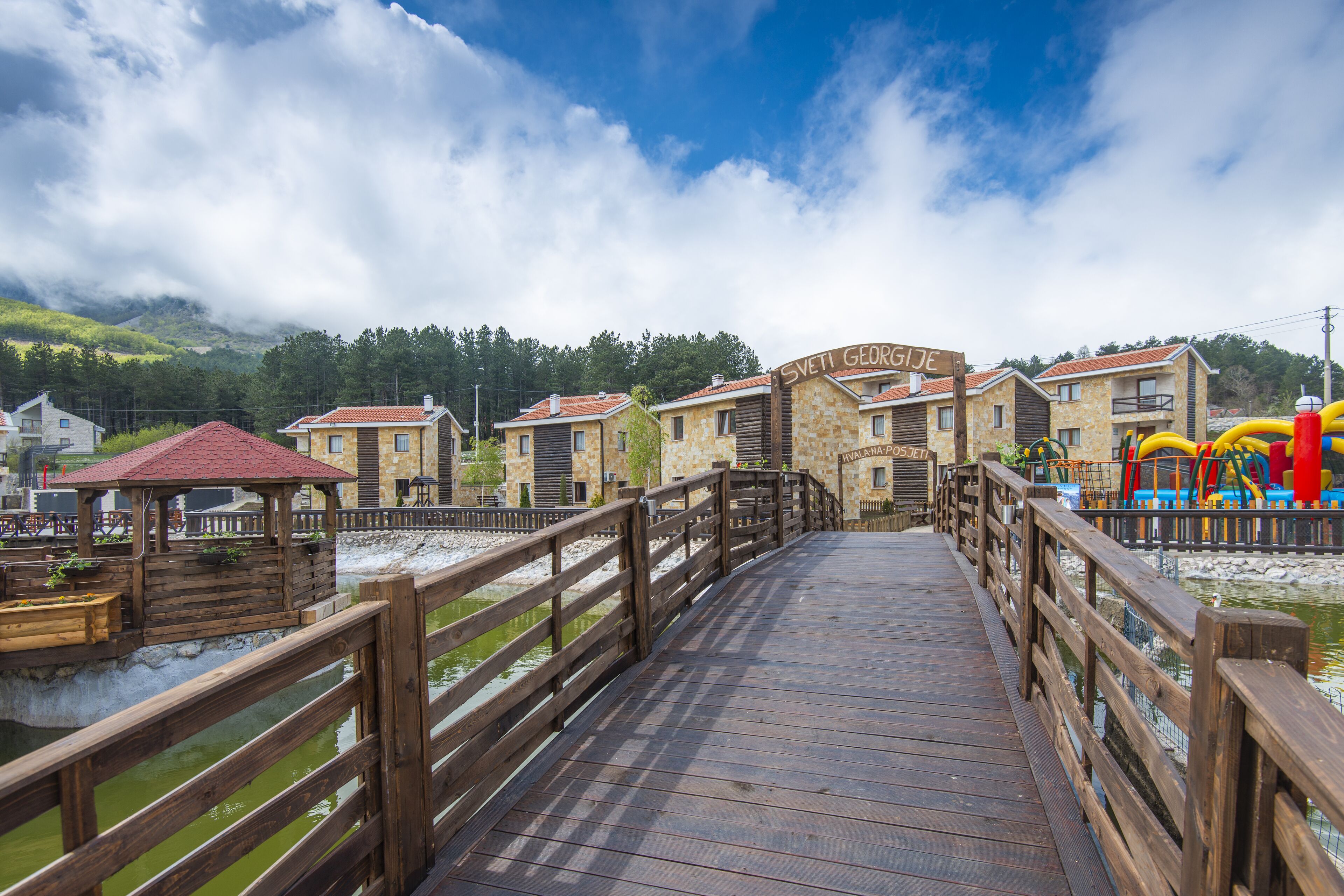 Enceinte de l’hébergement