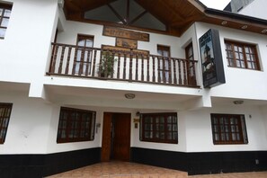 Entrada de la propiedad