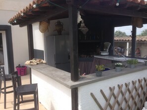 Enceinte de l’hébergement