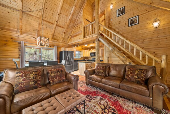 Smart TV, fireplace, DVD player, table football