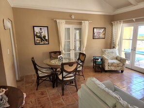 Interior -  Private pool with a spectacular ocean view! (Christiansted)