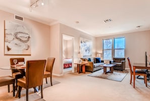 Luxury Apartment, 1 Bedroom | Living room