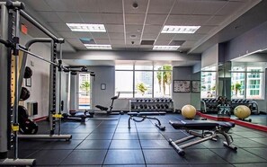 Fitnessbereich