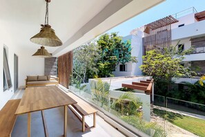 Apartemen Superior, 2 kamar tidur, balkon | Balkon