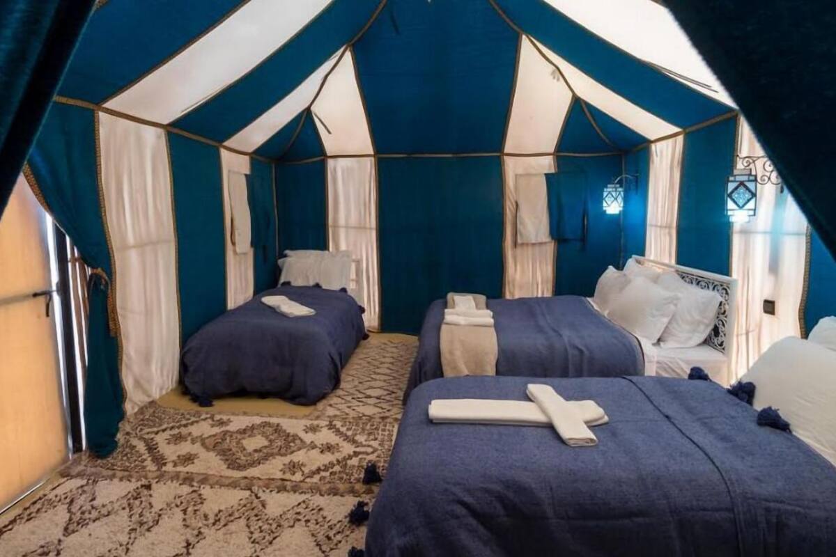 Deluxe Tent | Free WiFi, bed sheets, wheelchair access