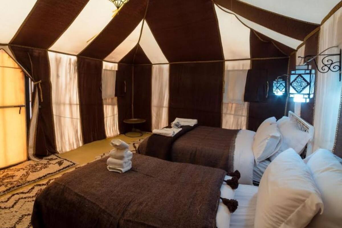 Deluxe Tent | Free WiFi, bed sheets, wheelchair access