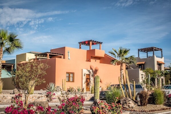 Fassade der Unterkunft