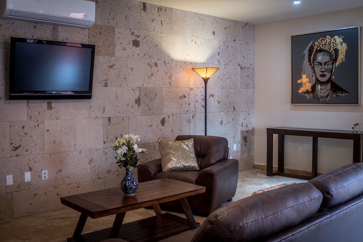 獨棟房屋, 山景 | 起居區 | 平面電視、壁爐、付費電影