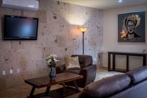 Ferienhaus, Bergblick | Wohnbereich