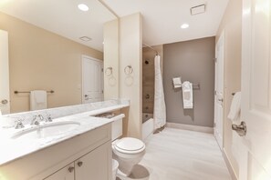 Duplex, 2 Bedrooms | Bathroom | Combined shower/tub, free toiletries, hair dryer - Boston Medical Suites at Garrison Square (Boston)